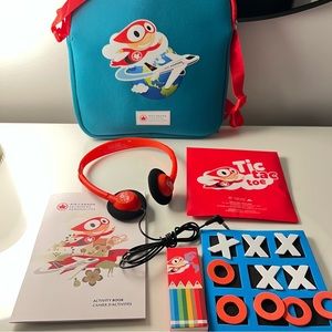 🆕Air Canada Skyriders kid messager bag with 4 surprises